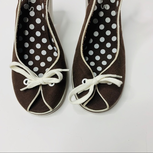 Rebels Block Heel Peep Toe Platform Heels size 9 - Picture 3 of 6